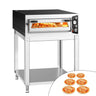 Elektrisk pizzaovn – 6 × 35 cm (dyb) – manuel