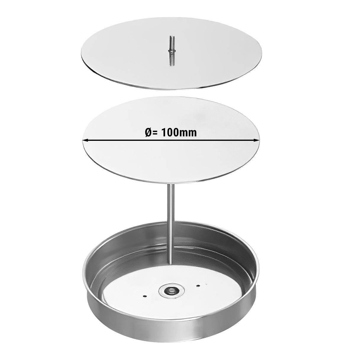 Patty form til hamburgermaskine - Ø 10 cm