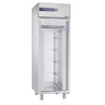 Bagerikøleskab i rustfrit stål Premium PLUS - EN 600x400 mm - 585 liter - med 1 dør glasdør