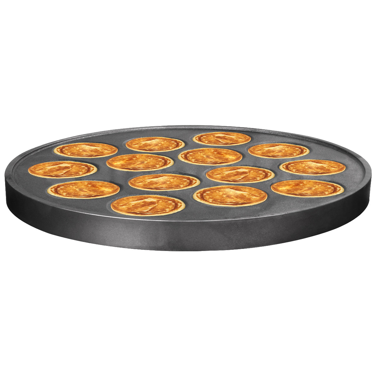 Plade til Gas Crepes enhed - 14 pander - 40 cm