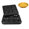 Plader til tarteletmaskine TMPIC - form: 4x rund - Ø 125 mm