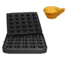 Plader til tarteletmaskine TMPIC - form: 25x bæger - 62x45 mm