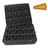Plader til tarteletmaskine TMPIC - form: 27x kagestykke - 67x38 mm