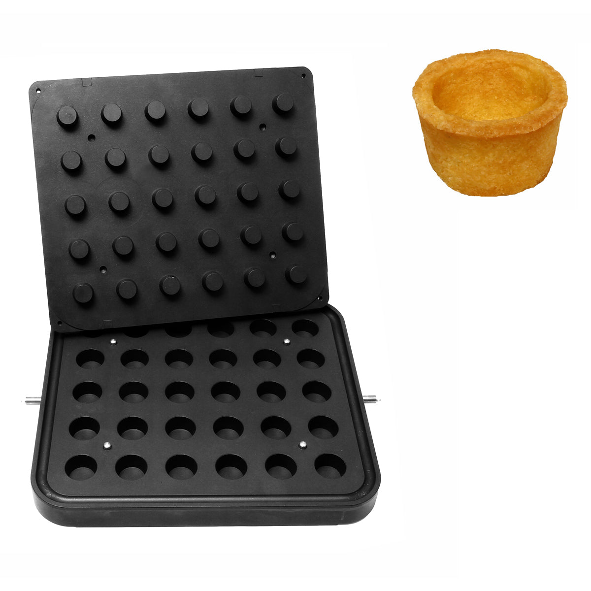 Plade til cupcake-maskine - Form: Rund - Ø 35 mm / Højde: 20 mm