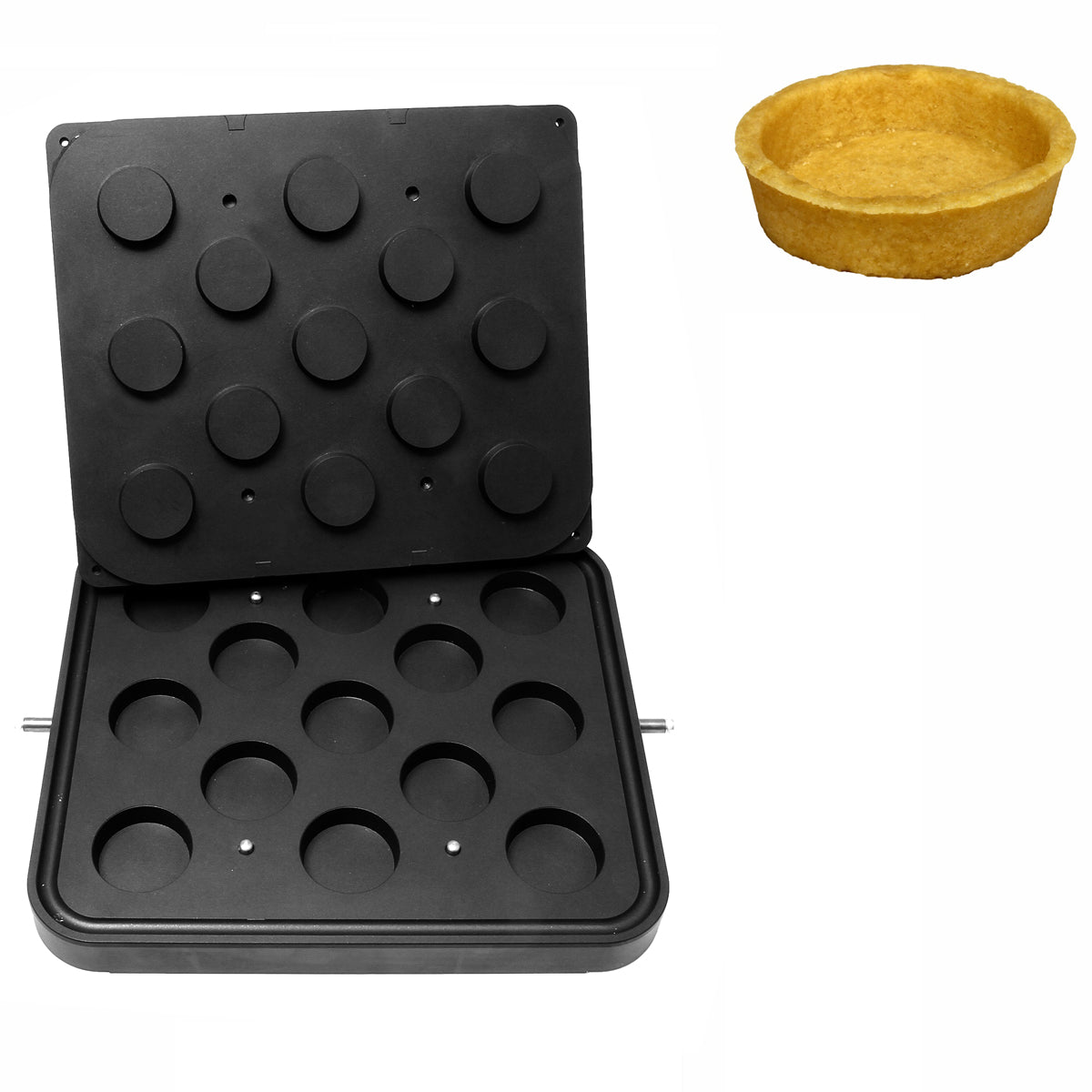 Plade til cupcake-maskine - Form: Rund - Ø 60 mm / Højde: 16 mm