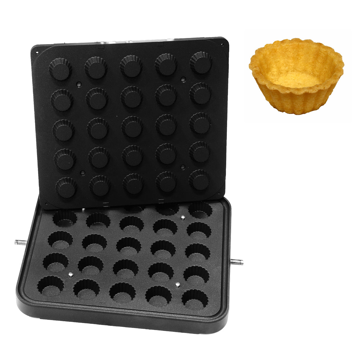 Plade til cupcake-maskine - Form: Cupcake - Ø 50 mm / Højde: 21 mm