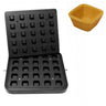 Plader til tarteletmaskine TMPIC - form: 25x firkantet - 40x40 mm