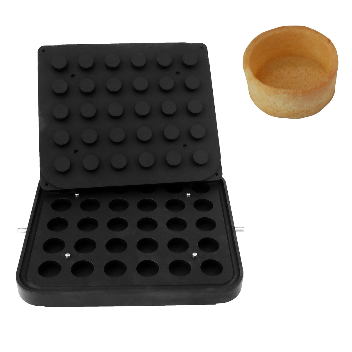 Plade til cupcake-maskine - Form: Rund - Ø 39 mm / Højde: 17 mm