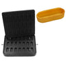 Plader til tarteletmaskine TMPIC - form: 21x eclair - 66x26 mm