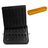 Plader til tarteletemaskine TMPIC - form: 14x éclair - 120x30 mm