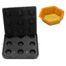 Plader til tarteletmaskine TMPIC - form: 9x sekskant - 70x70 mm