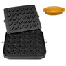 Plader til tartelettemaskine TMPIC - form: 30x oval - 67x34 mm