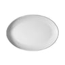 (24 stk.) CLASSICO - Tallerken - oval - Porcelæn - 230x230 mm - hvid