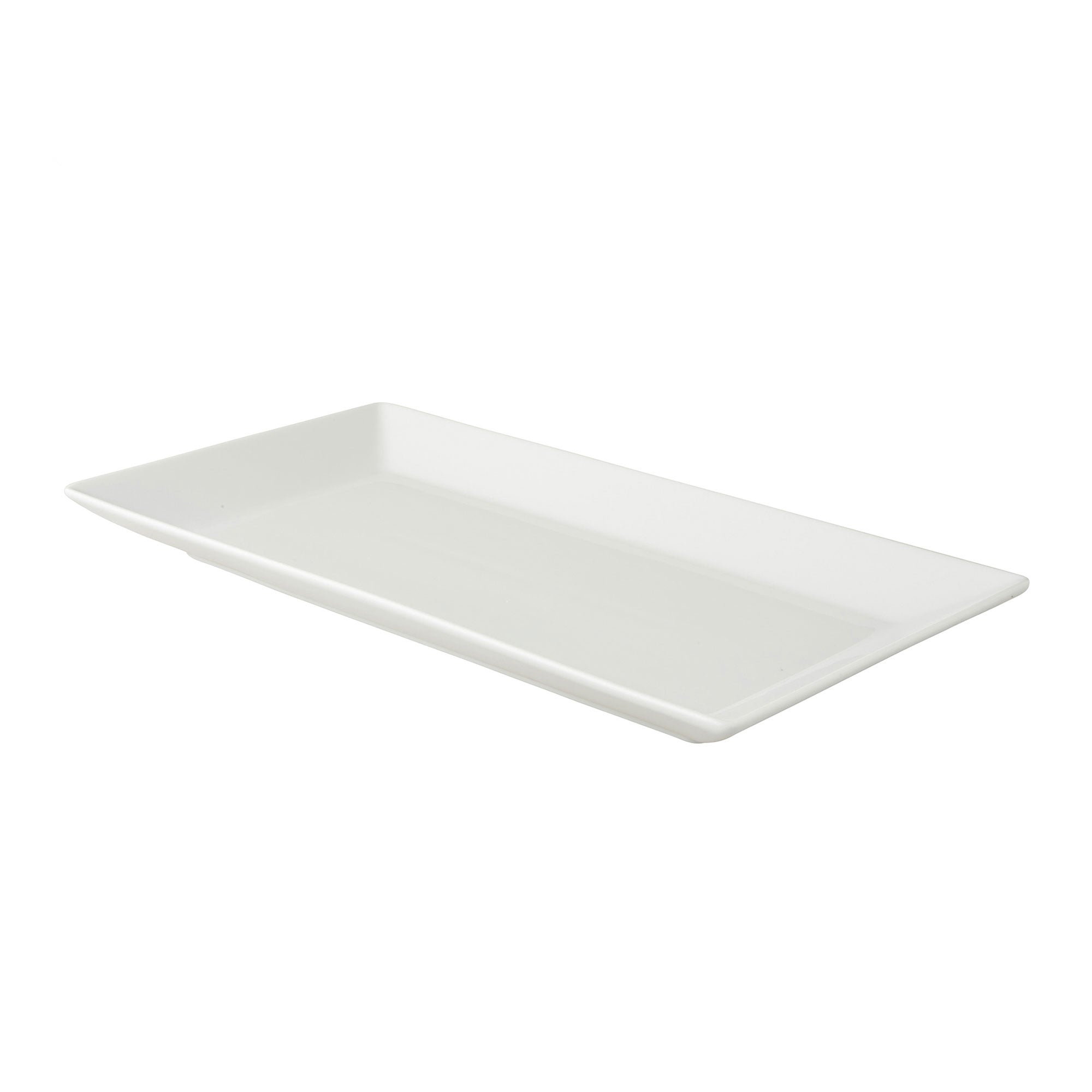 (6 stk.) WHITE DELIGHT - Tallerken - 285x150mm- Hvid