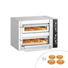 Elektrisk pizzaovn – 4 + 4x 25 cm – manuel