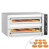 Elektrisk pizzaovn – 9 + 9× 30 cm – manuel