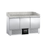 Pizzabord PREMIUM 1,4 x 0,7 m - med 3 Døre