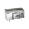 Pizzabord PREMIUM PLUS - 1490x700mm - med 1 Dør og 2 Skuffer