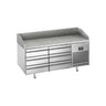Pizzabord PREMIUM PLUS - 1490x700mm - med 6 Skuffer