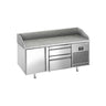 Pizzabord PREMIUM PLUS - 1490x700mm - med 1 Dør og 2 Skuffer