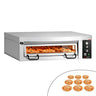Elektrisk pizzaovn Power - (Chamottesten) - 1462x1360x400 mm - 9x Ø 34 cm - til Ø 34 cm pizza - op til 450 °C - Analog - inkl. Haube