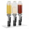 Portionspumpe - 3-delt - 3x 710 ml flasker - inkl. holder