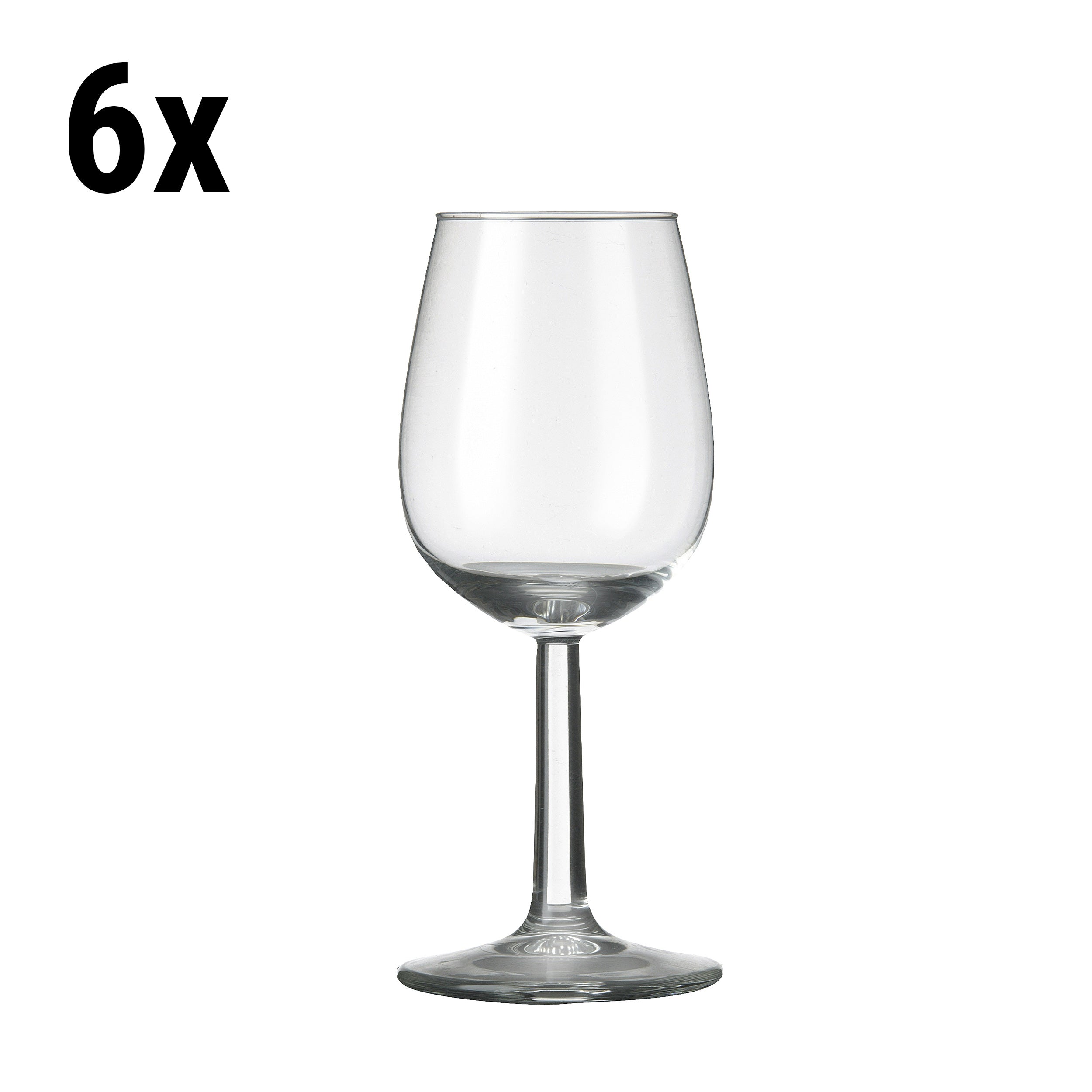 (6 stk.) Portvin-/Sherryglas - VENICE - 140 ml - Transparent