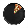 (12 stk.) Pizzatallerken - Porcelæn - Ø 310mm - Sort
