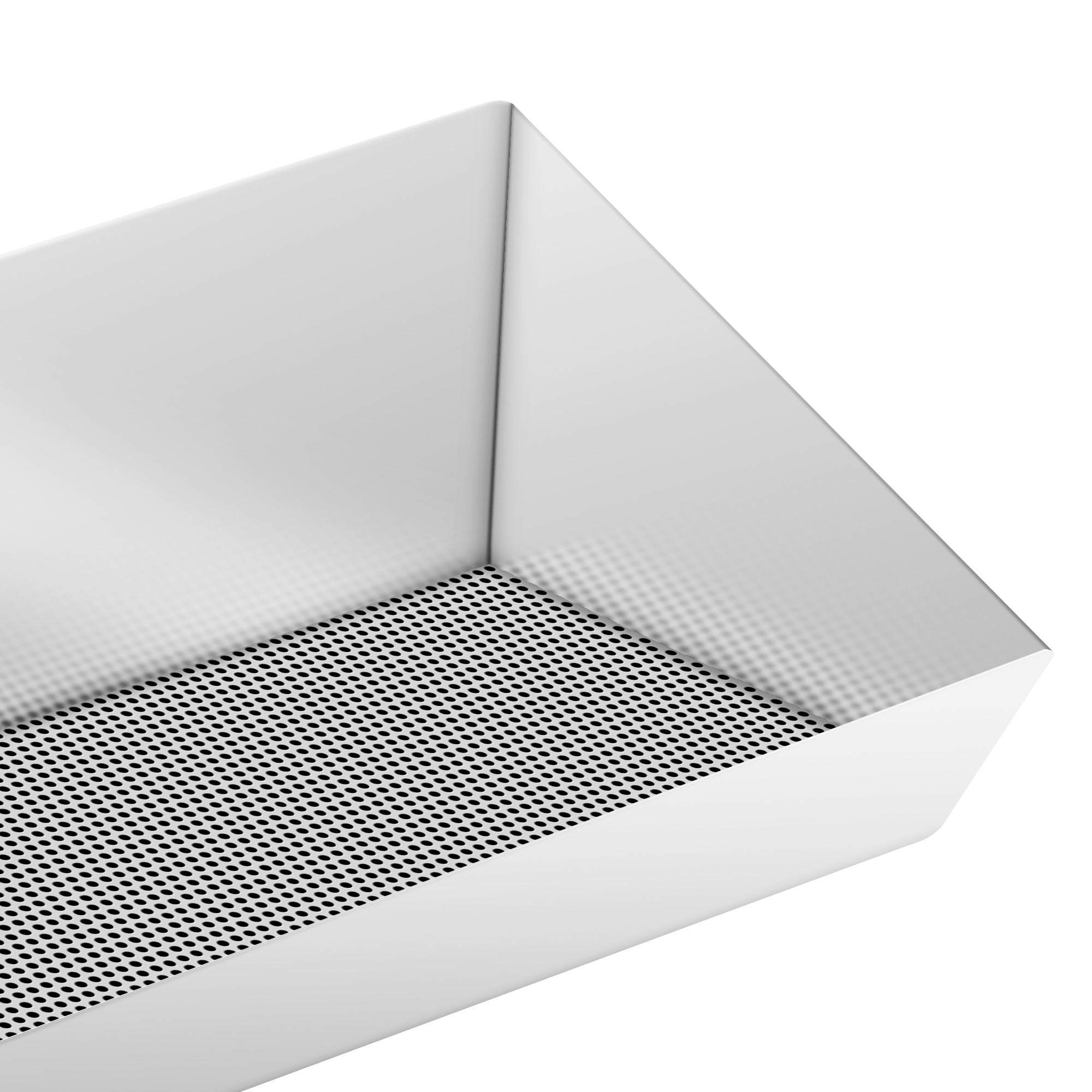 Fritesbakke i rustfrit stål - 1,2 x 0,3 m