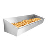 Spånbakke i rustfrit stål - 1000x300mm