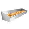 Spånbakke i rustfrit stål - 1200x300mm