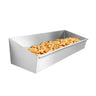 Spånbakke i rustfrit stål - 800x300mm
