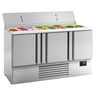 Saladette Premium PLUS (GN) - med 3 døre