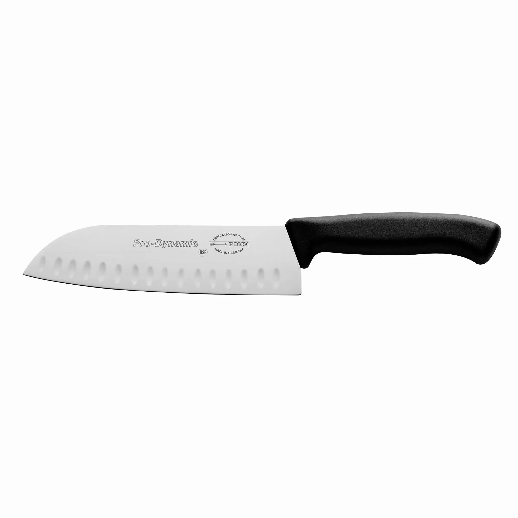 F. DICK Santoku-kniv med kammuslinger - 18 cm