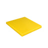 Skærebræt med skridsikre fødder - 250x400mm - HACCP-kompatibel - Gul