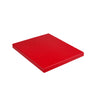 Skærebræt med skridsikre fødder - 325x530mm - HACCP-kompatibel - Rød