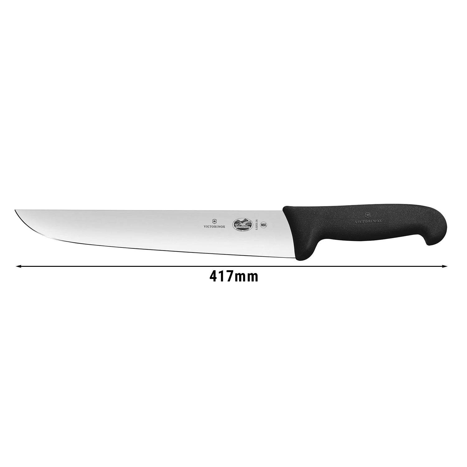 VICTORINOX slagtekniv - 28cm - Sort