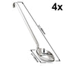 (4 stk.) Serveringsske - 46 cm - Rustfrit stål