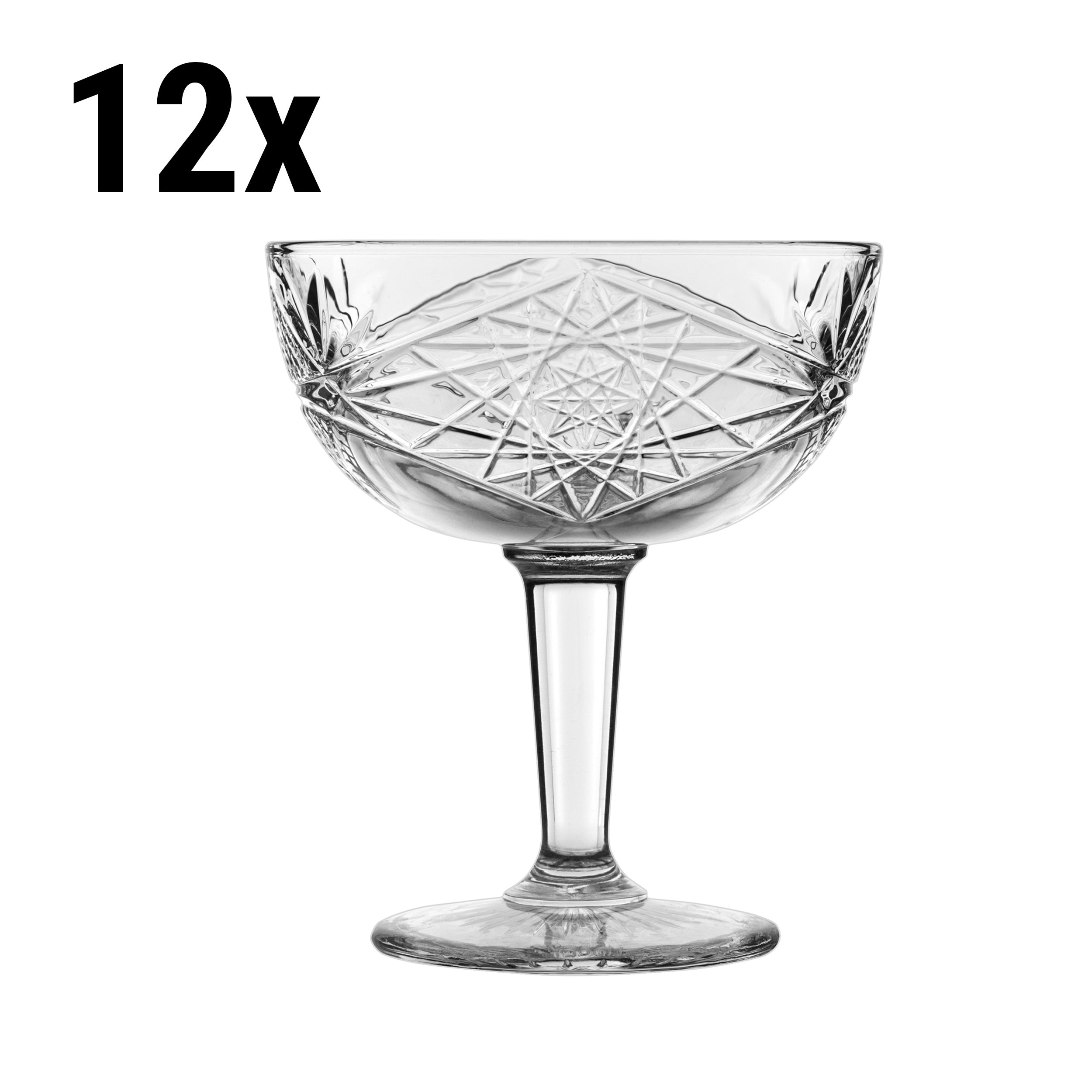 (12 stk.) Champagne Bowl - TIJUANA - 250 ml - Transparent