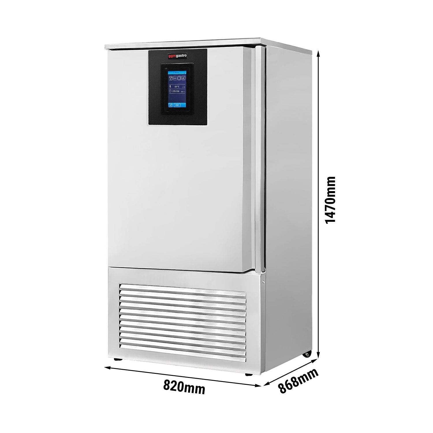 Blast chiller - Touch - 240 liter - 10x GN 1/1