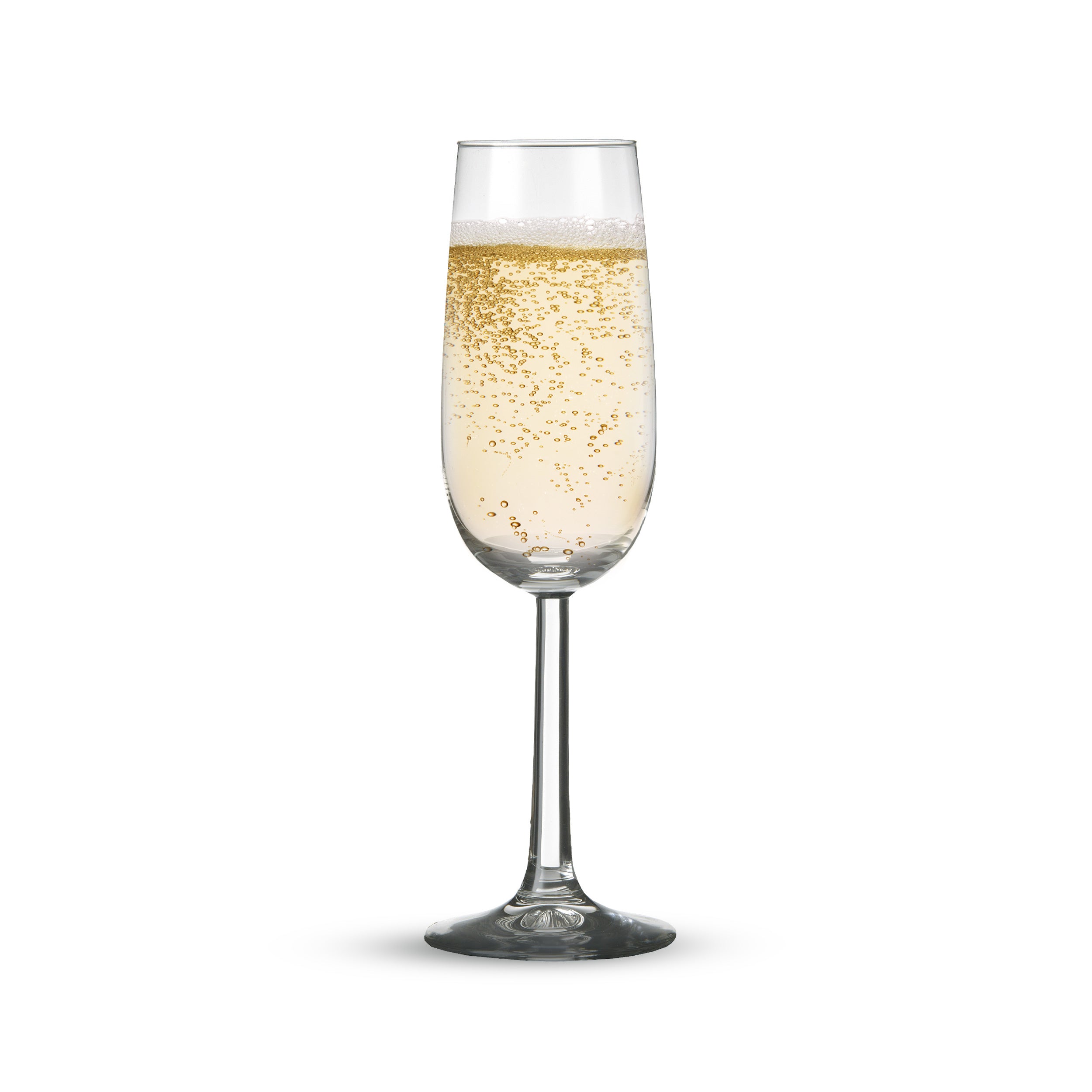 (12 stk.) Champagneglas - VENICE - 170 ml - Transparent