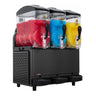 Slush ice maskine - 3x 12 liter - 1,08 kW - Digital - Sort