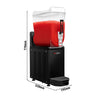 Slush-maskine - 12 liter - Sort