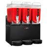 Slush ice maskine - 3x 12 liter - 1,40 kW - Sort