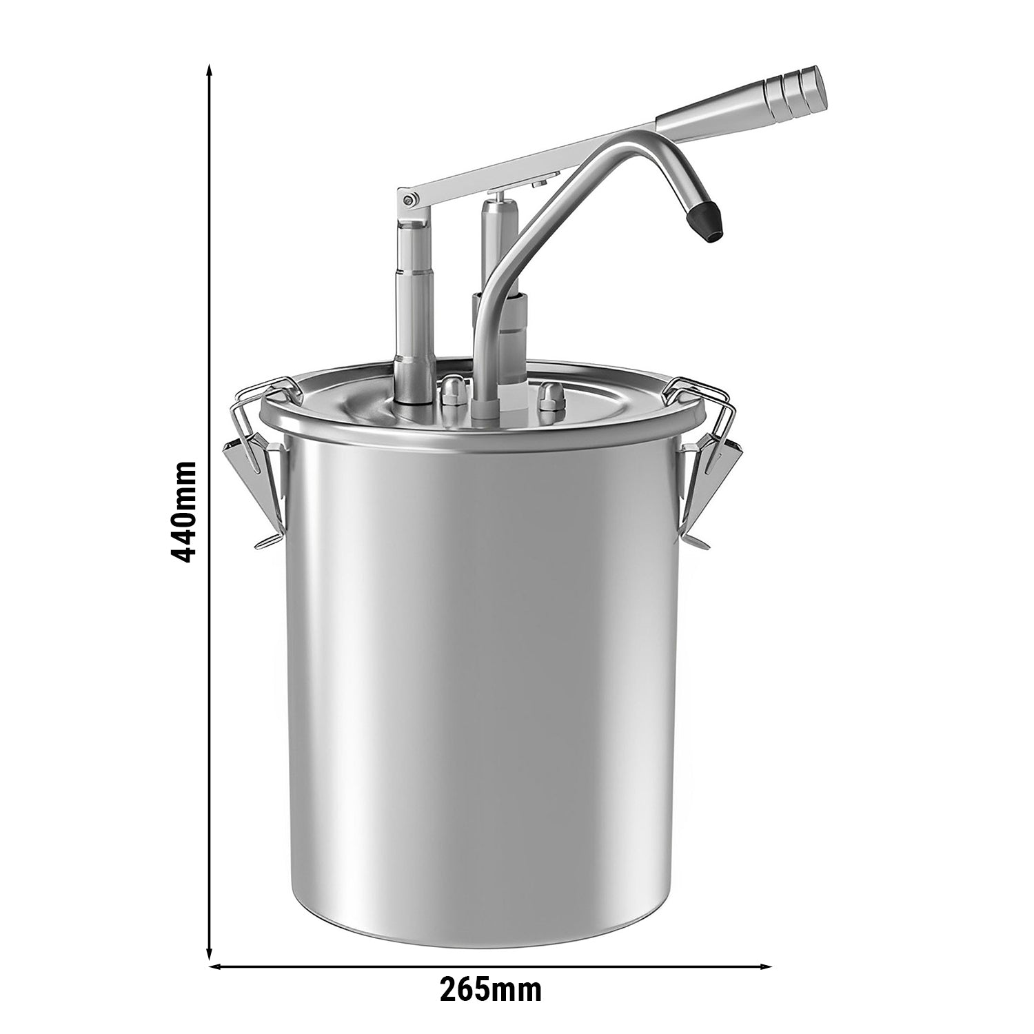 Sauce dispenser - 10 liter - med beholder