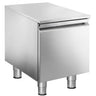 Skuffeskab - i rustfrit stål - med 1 skuffe GN 1/1 - 400x620x587 mm
