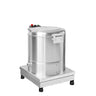 Salatslynge - 20 liter - 35 kg/t - 1400 o/min - rustfrit stål - inkl. afløbsrør