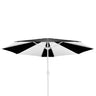 Stof til parasol - Ø 270 cm - uden LED-belysning