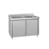 ECO-opvaskeskab – 1600 x 700 mm – med 2 vaske