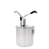 Saucedispenser - 4 Liter - med beholder og justerbar dosering